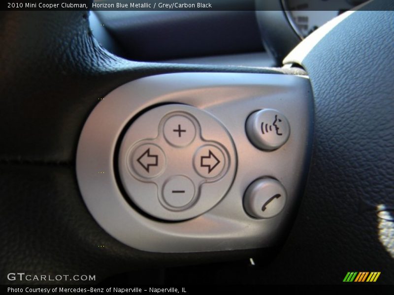 Horizon Blue Metallic / Grey/Carbon Black 2010 Mini Cooper Clubman