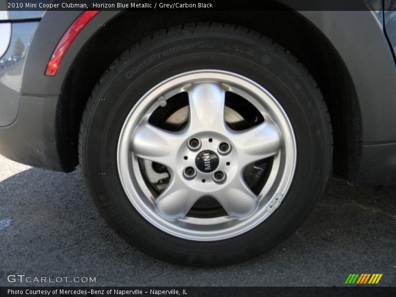 Horizon Blue Metallic / Grey/Carbon Black 2010 Mini Cooper Clubman