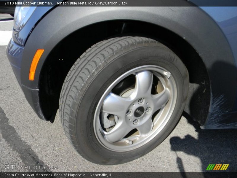 Horizon Blue Metallic / Grey/Carbon Black 2010 Mini Cooper Clubman