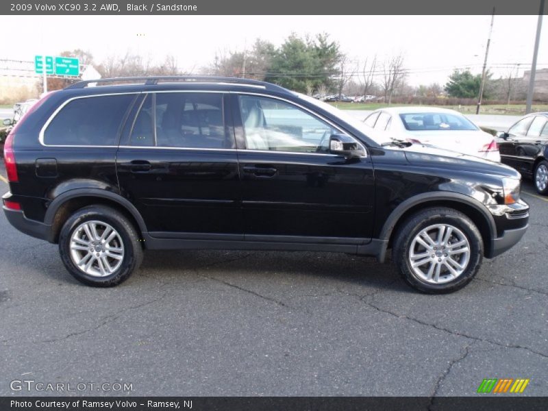 Black / Sandstone 2009 Volvo XC90 3.2 AWD