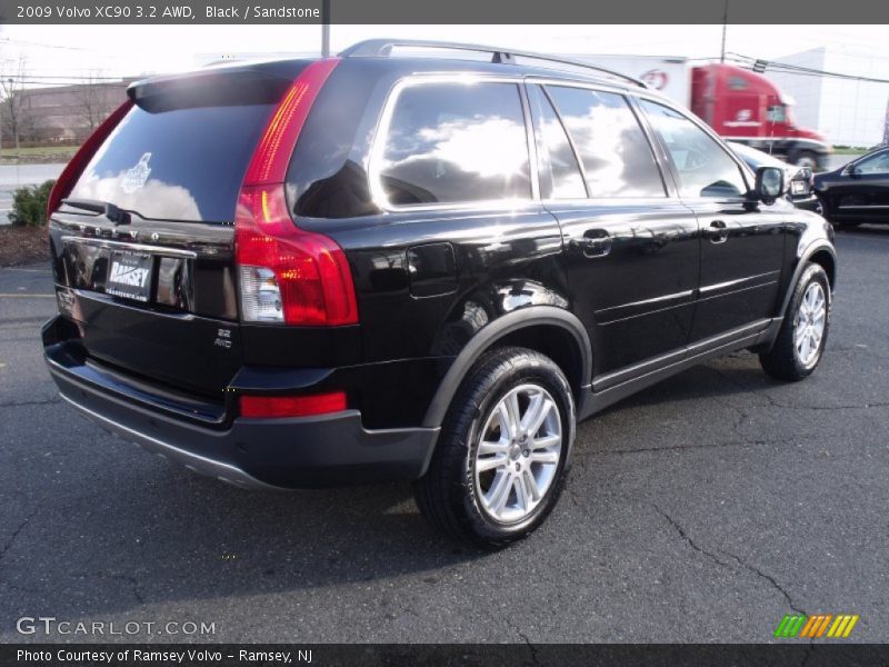 Black / Sandstone 2009 Volvo XC90 3.2 AWD