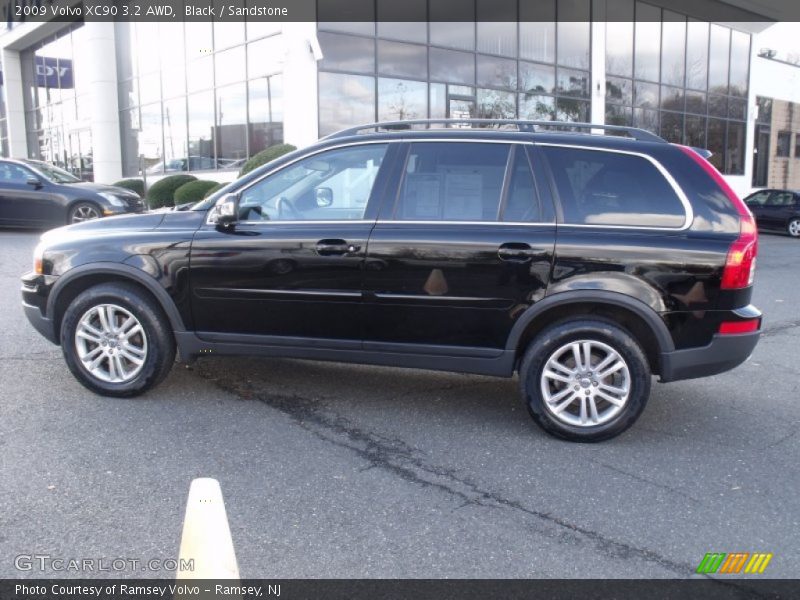 Black / Sandstone 2009 Volvo XC90 3.2 AWD