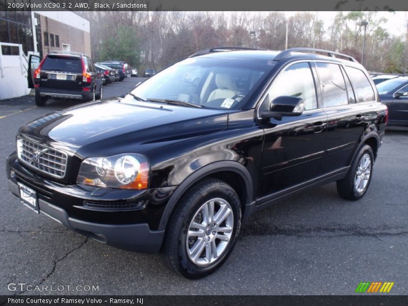 Black / Sandstone 2009 Volvo XC90 3.2 AWD