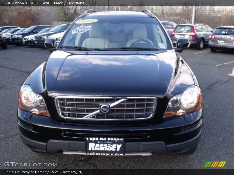 Black / Sandstone 2009 Volvo XC90 3.2 AWD