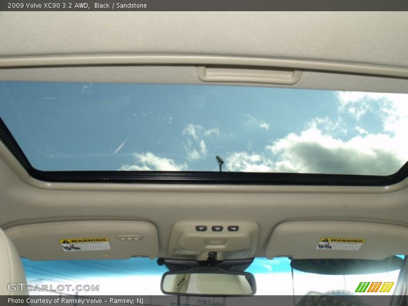 Black / Sandstone 2009 Volvo XC90 3.2 AWD