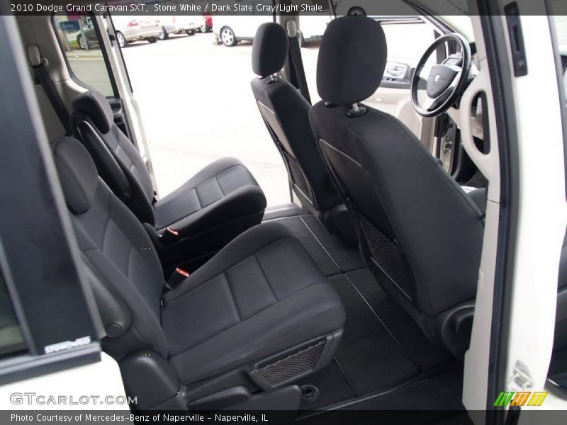 Stone White / Dark Slate Gray/Light Shale 2010 Dodge Grand Caravan SXT