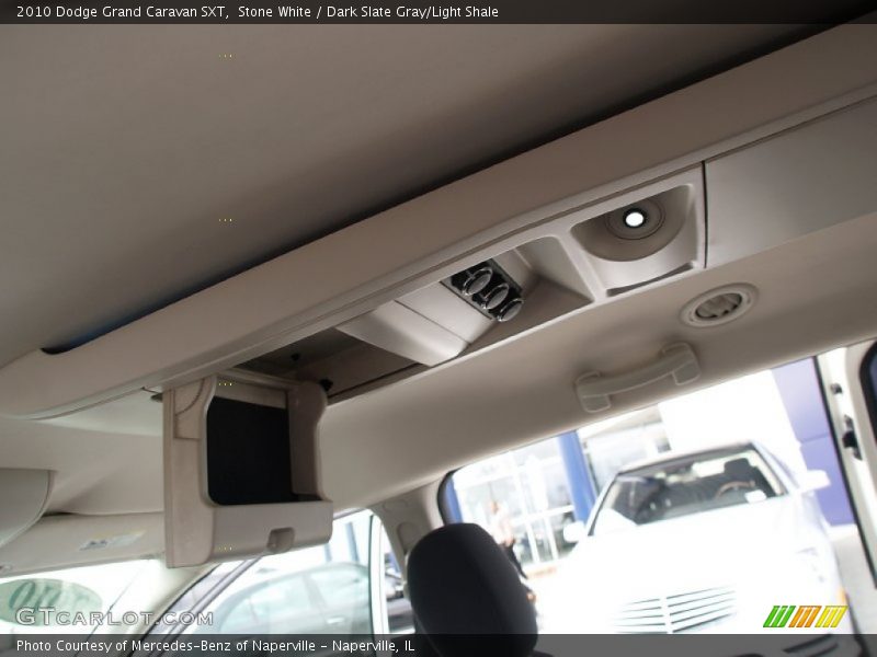 Stone White / Dark Slate Gray/Light Shale 2010 Dodge Grand Caravan SXT