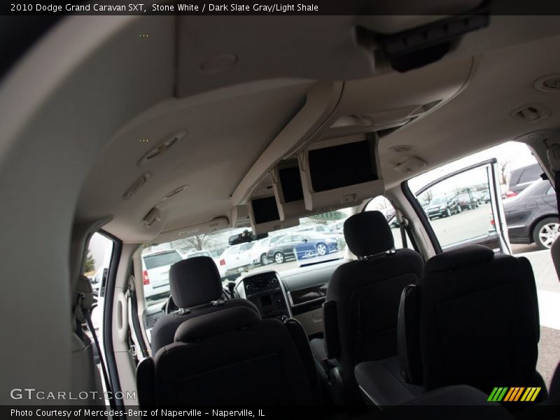Stone White / Dark Slate Gray/Light Shale 2010 Dodge Grand Caravan SXT