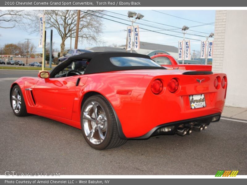 Torch Red / Ebony Black 2010 Chevrolet Corvette Grand Sport Convertible