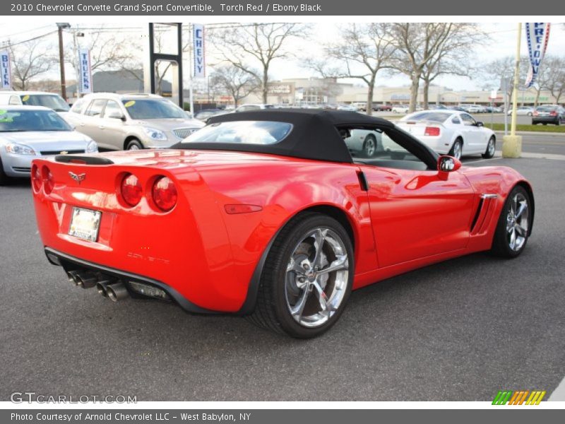 Torch Red / Ebony Black 2010 Chevrolet Corvette Grand Sport Convertible