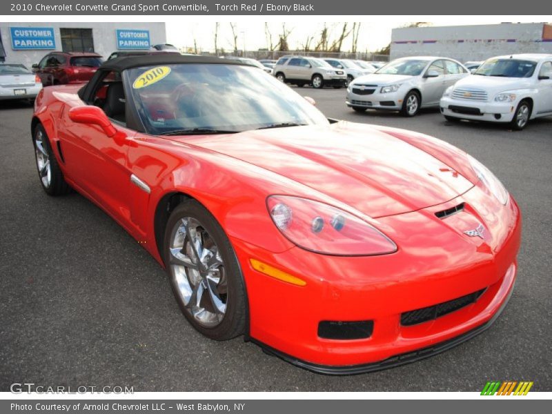 Torch Red / Ebony Black 2010 Chevrolet Corvette Grand Sport Convertible