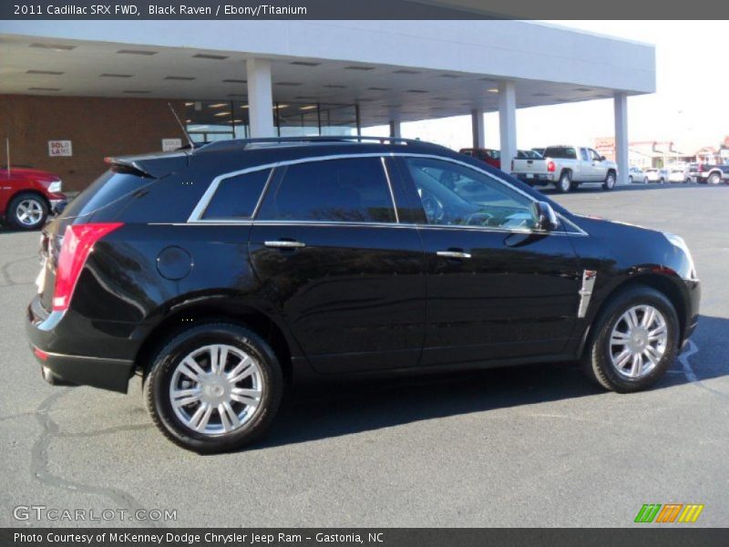 Black Raven / Ebony/Titanium 2011 Cadillac SRX FWD