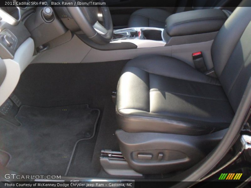 Black Raven / Ebony/Titanium 2011 Cadillac SRX FWD