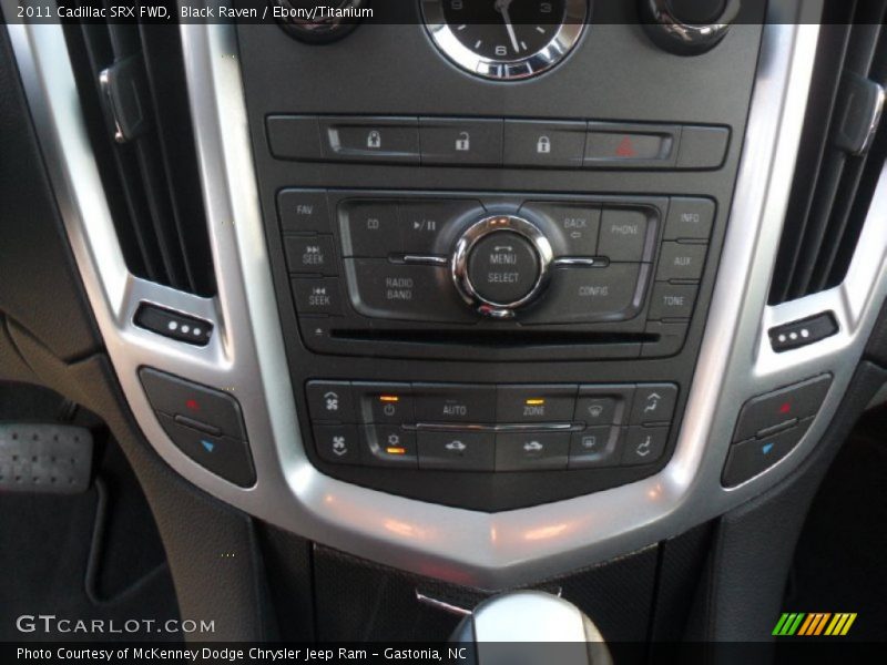 Black Raven / Ebony/Titanium 2011 Cadillac SRX FWD