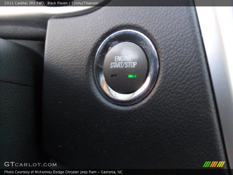 Black Raven / Ebony/Titanium 2011 Cadillac SRX FWD
