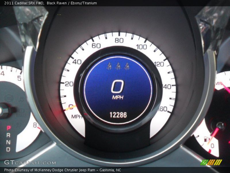 Black Raven / Ebony/Titanium 2011 Cadillac SRX FWD