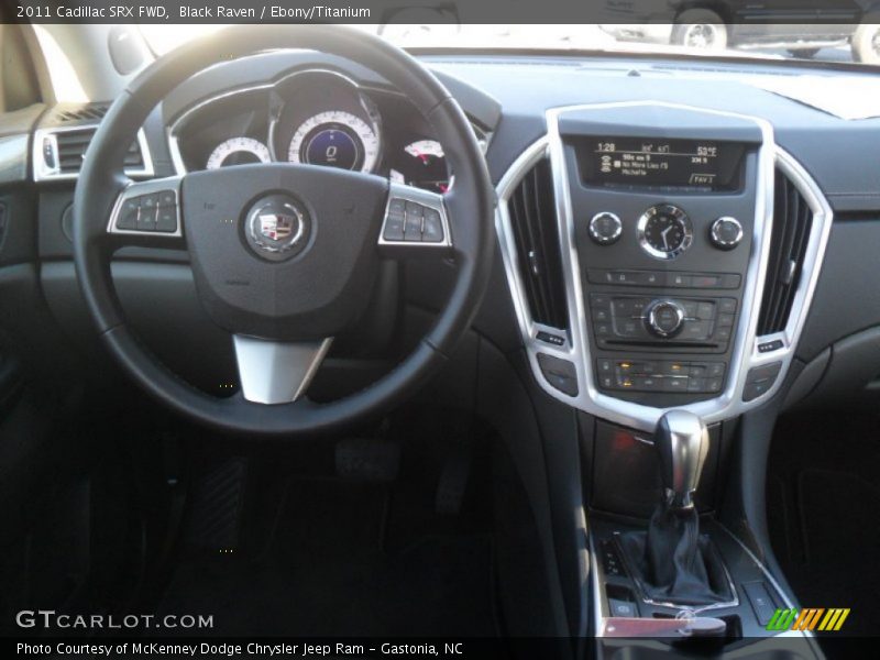 Black Raven / Ebony/Titanium 2011 Cadillac SRX FWD