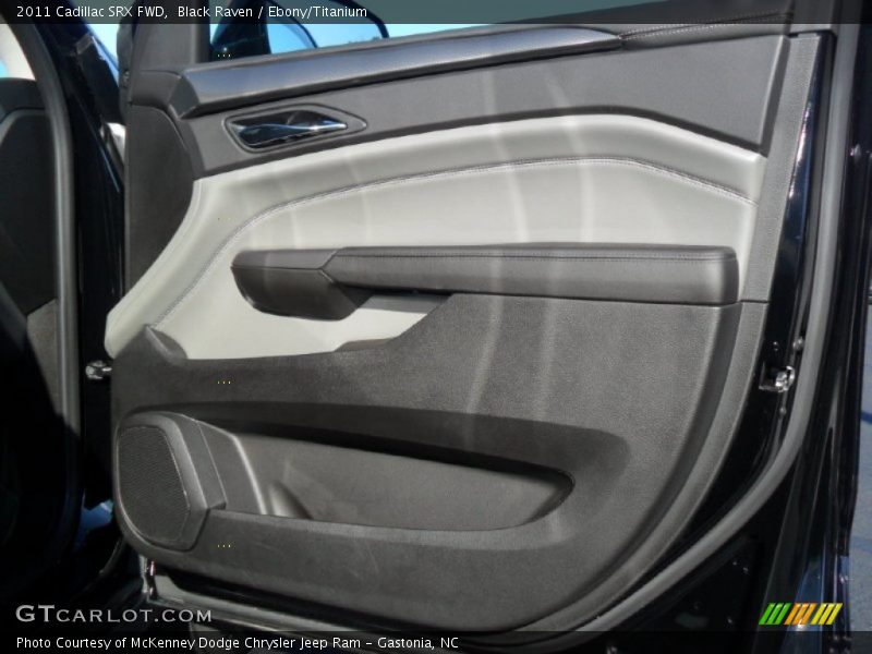 Black Raven / Ebony/Titanium 2011 Cadillac SRX FWD