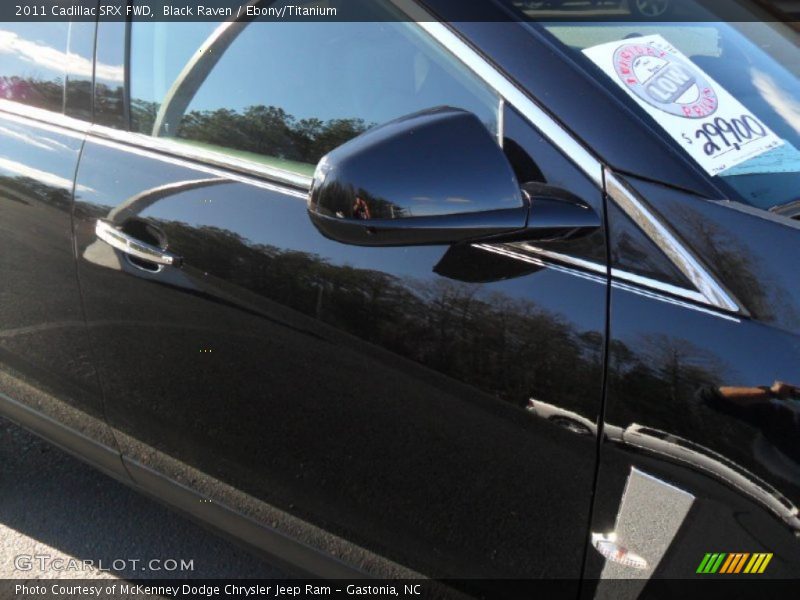 Black Raven / Ebony/Titanium 2011 Cadillac SRX FWD
