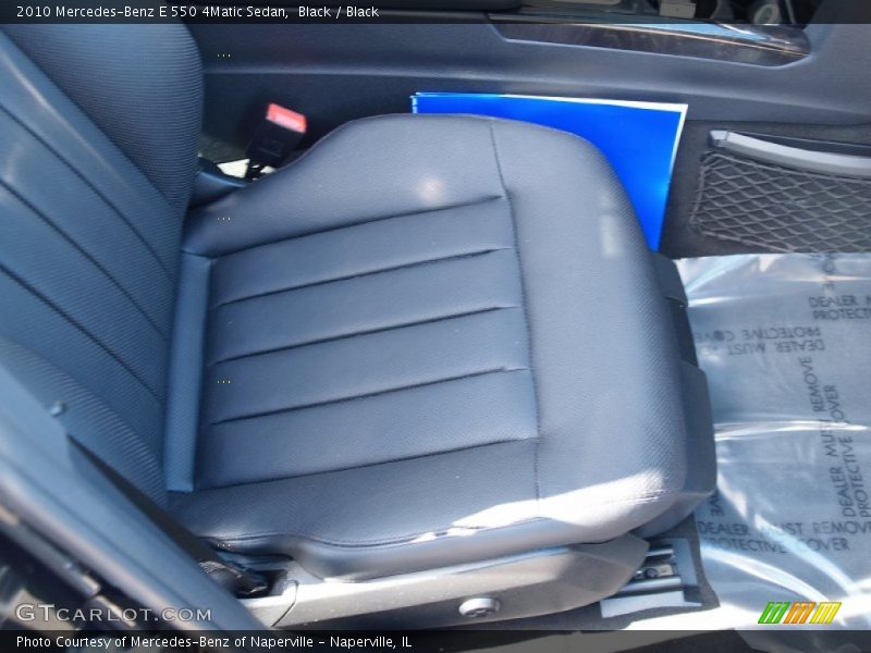 Black / Black 2010 Mercedes-Benz E 550 4Matic Sedan