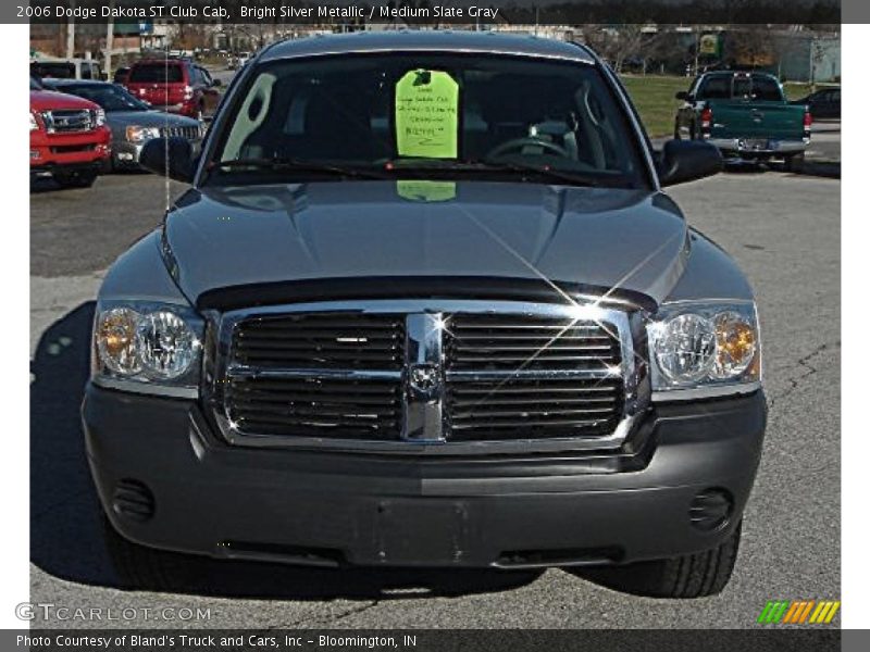 Bright Silver Metallic / Medium Slate Gray 2006 Dodge Dakota ST Club Cab