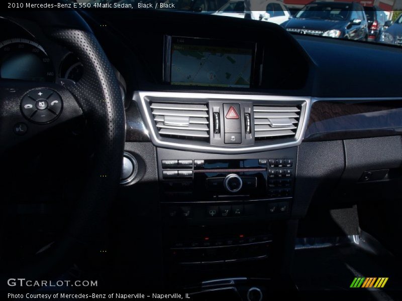 Black / Black 2010 Mercedes-Benz E 550 4Matic Sedan