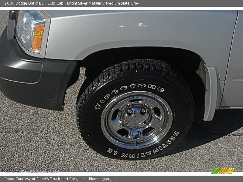 Bright Silver Metallic / Medium Slate Gray 2006 Dodge Dakota ST Club Cab