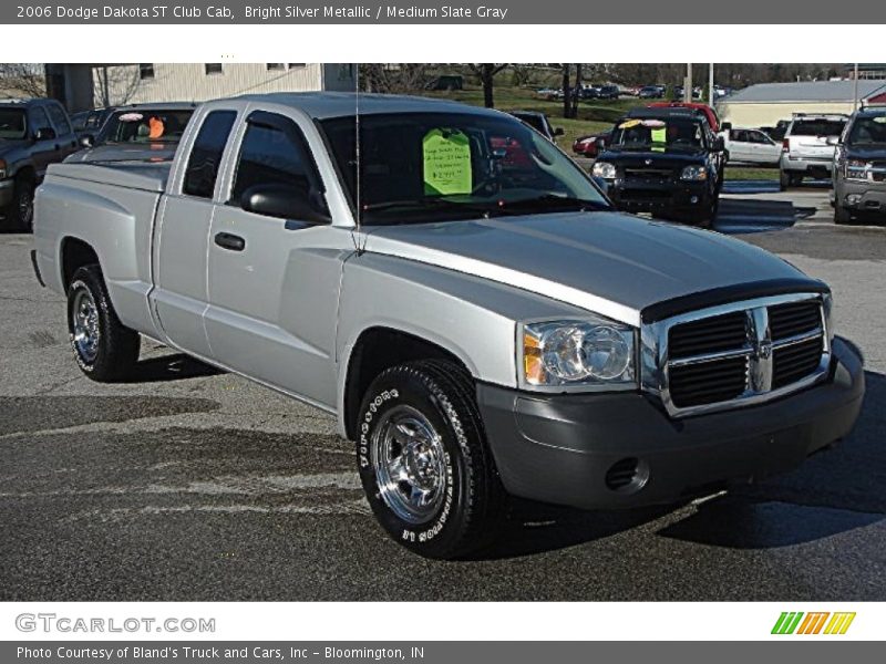 Bright Silver Metallic / Medium Slate Gray 2006 Dodge Dakota ST Club Cab