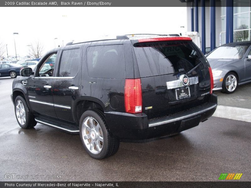 Black Raven / Ebony/Ebony 2009 Cadillac Escalade AWD
