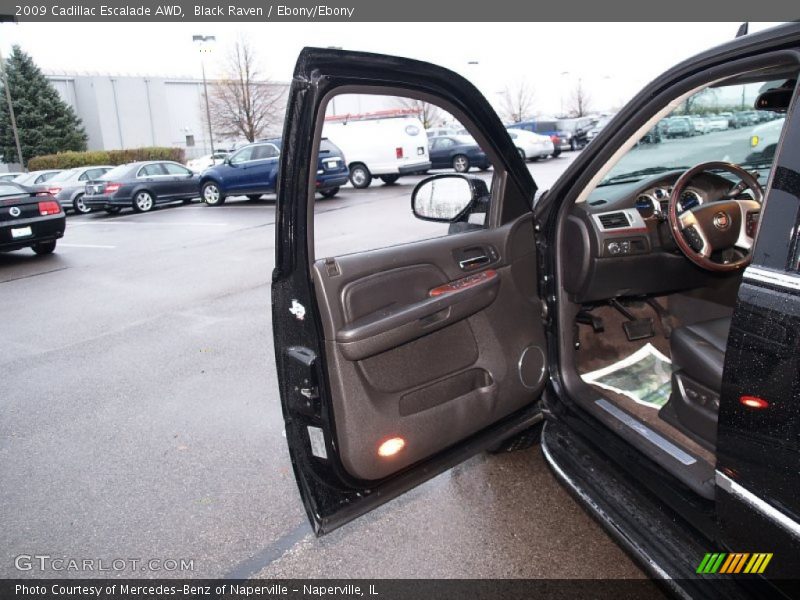 Black Raven / Ebony/Ebony 2009 Cadillac Escalade AWD