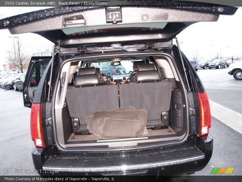 Black Raven / Ebony/Ebony 2009 Cadillac Escalade AWD