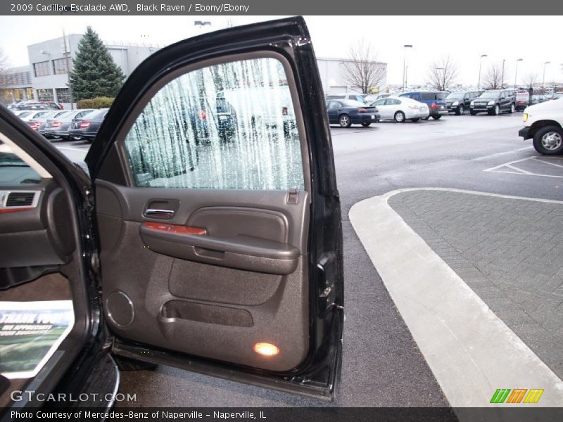 Black Raven / Ebony/Ebony 2009 Cadillac Escalade AWD
