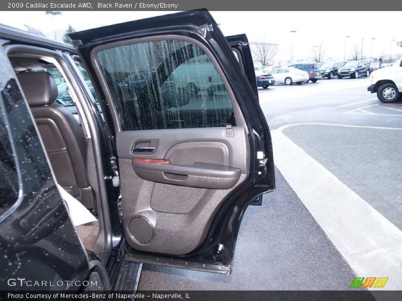 Black Raven / Ebony/Ebony 2009 Cadillac Escalade AWD