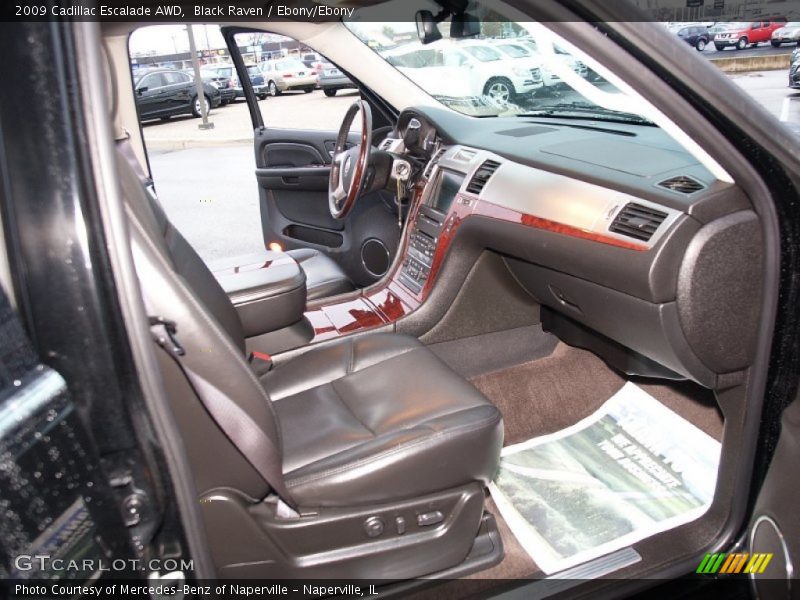 Black Raven / Ebony/Ebony 2009 Cadillac Escalade AWD