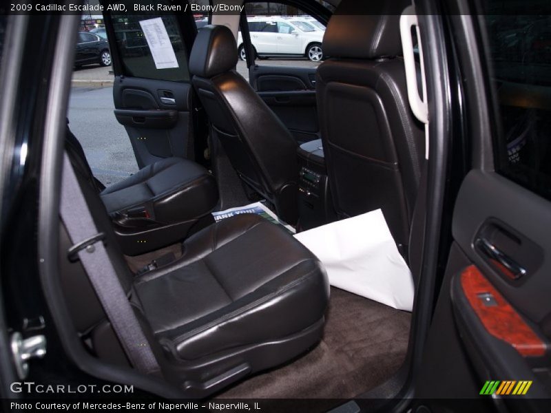 Black Raven / Ebony/Ebony 2009 Cadillac Escalade AWD