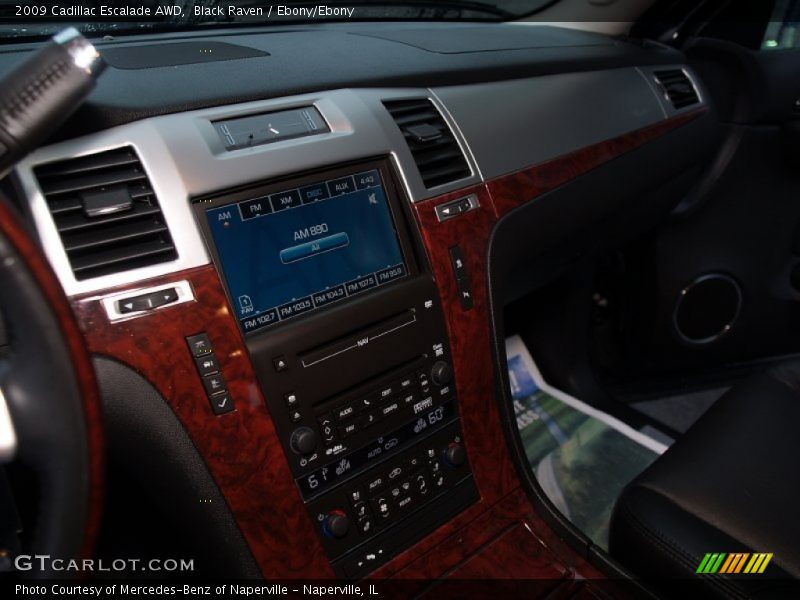 Black Raven / Ebony/Ebony 2009 Cadillac Escalade AWD
