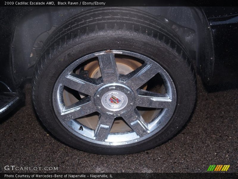 Black Raven / Ebony/Ebony 2009 Cadillac Escalade AWD