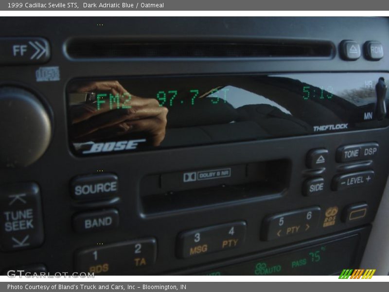 Dark Adriatic Blue / Oatmeal 1999 Cadillac Seville STS