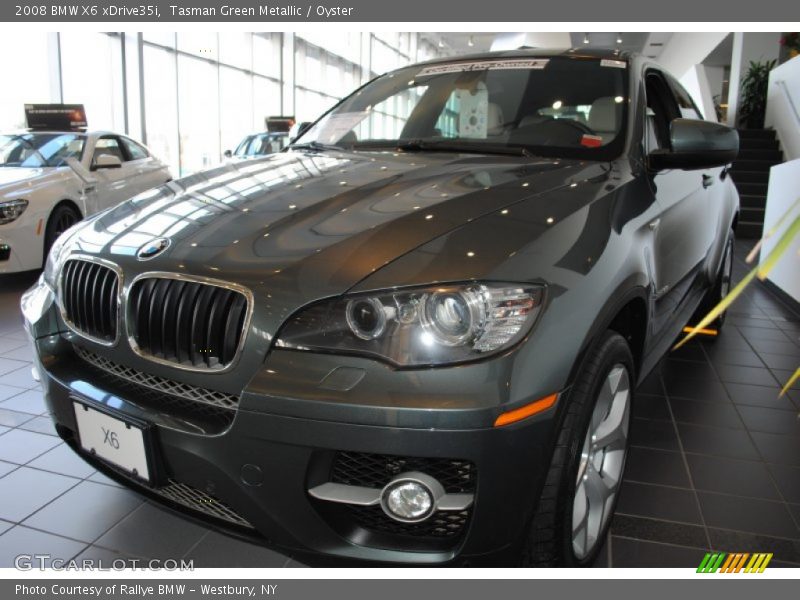 Tasman Green Metallic / Oyster 2008 BMW X6 xDrive35i