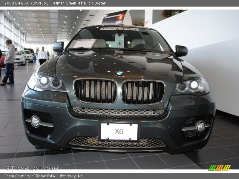 Tasman Green Metallic / Oyster 2008 BMW X6 xDrive35i