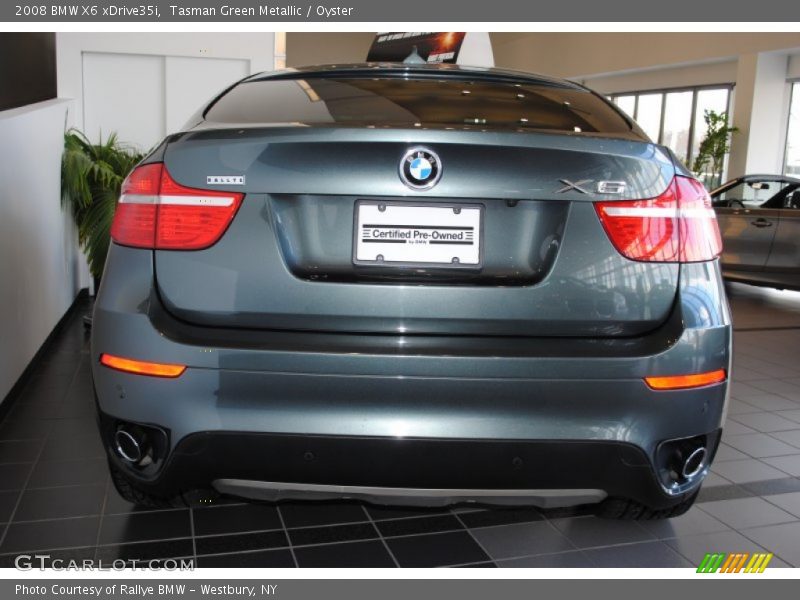 Tasman Green Metallic / Oyster 2008 BMW X6 xDrive35i