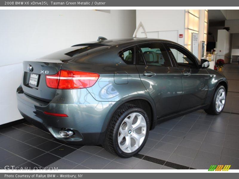 Tasman Green Metallic / Oyster 2008 BMW X6 xDrive35i