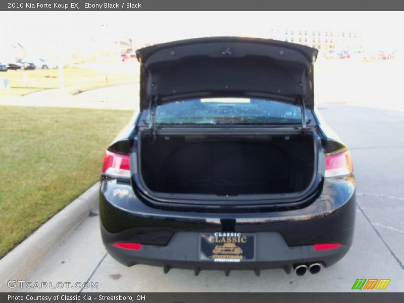 Ebony Black / Black 2010 Kia Forte Koup EX