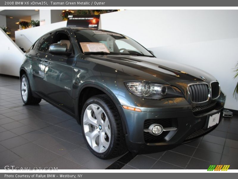 Tasman Green Metallic / Oyster 2008 BMW X6 xDrive35i