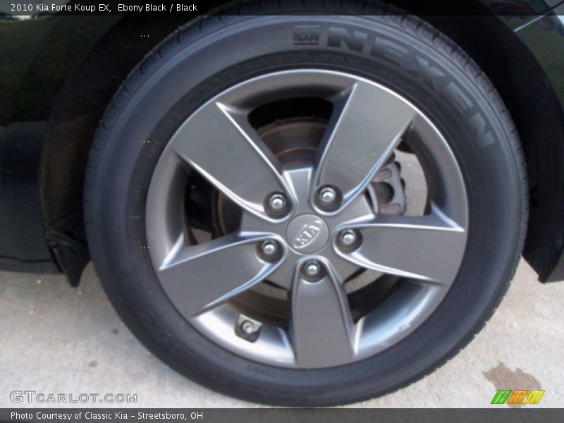 Ebony Black / Black 2010 Kia Forte Koup EX