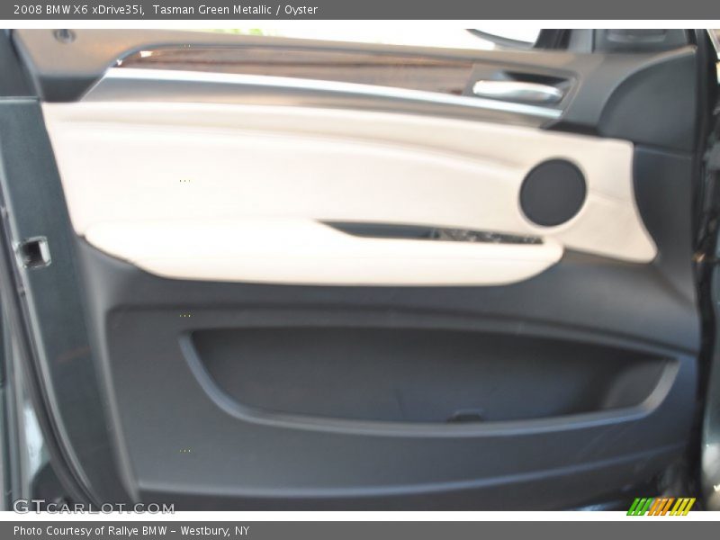 Tasman Green Metallic / Oyster 2008 BMW X6 xDrive35i