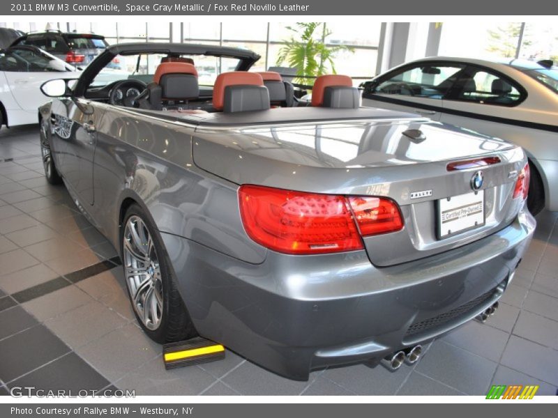 Space Gray Metallic / Fox Red Novillo Leather 2011 BMW M3 Convertible