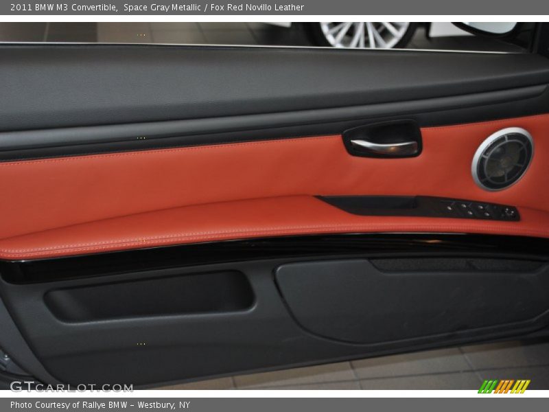 Space Gray Metallic / Fox Red Novillo Leather 2011 BMW M3 Convertible