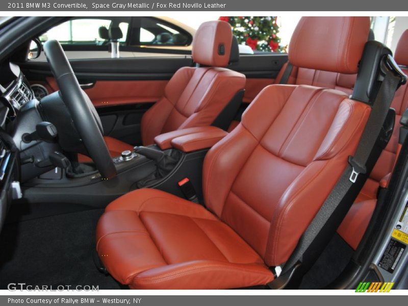  2011 M3 Convertible Fox Red Novillo Leather Interior