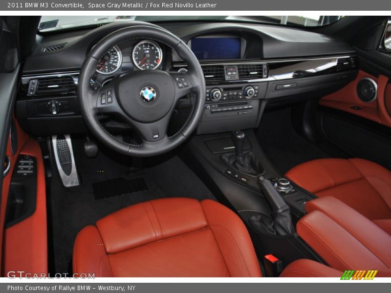 Fox Red Novillo Leather Interior - 2011 M3 Convertible 